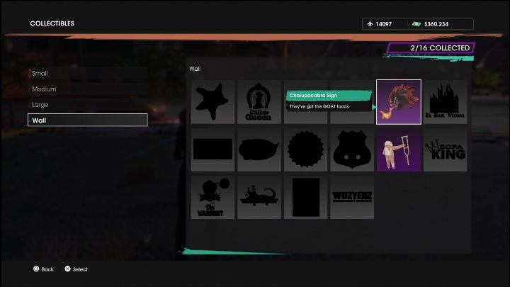 2 - Saints Row 2022: Kolekcja dekoracje ścienne - lista wszystkich elementów średniej kolekcji - Saints Row - poradnik do gry
