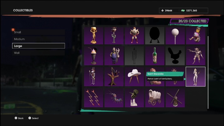 Za sam zakup Saints Tower dostaje się element kolekcji dużej Święta Niezgoda (Saint Discordia) - Saints Row: Wieża Świętych (Saints Tower) - opis przedsięwzięcia - Saints Row - poradnik do gry