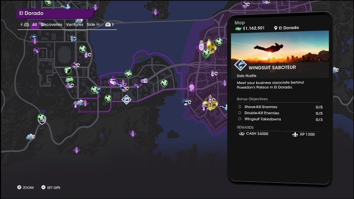 Nagroda - Saints Row 2022: Skoki na boku (El Dorado) - lista i opisy aktywności - Saints Row - poradnik do gry