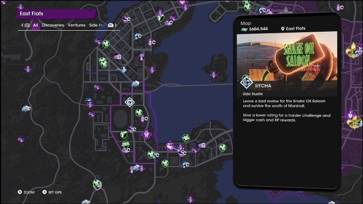 1 - Saints Row 2022: Skoki na boku (Wschodnie Flats) - lista i opisy aktywności - Saints Row - poradnik do gry
