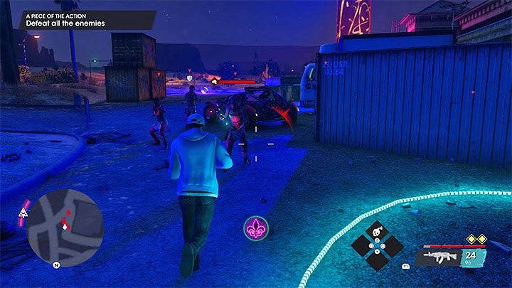 Wyruszcie do nowo oznaczonego obszaru na mapie - Saints Row 2022: Odrobina emocji (A Piece of the Action) - solucja, opis przejścia - Saints Row - poradnik do gry