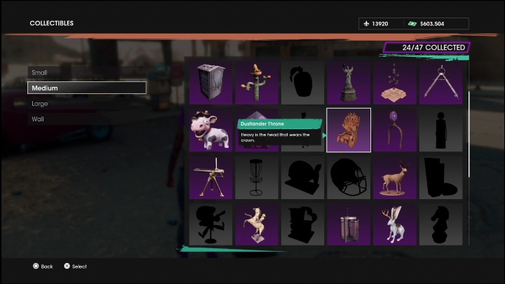 52 - Saints Row 2022: Kolekcja średnie dekoracje - lista wszystkich elementów - Saints Row - poradnik do gry