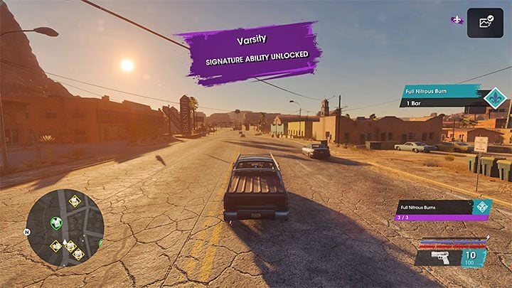 Po 3 poprawnych użyciach dopalacza powinniście otrzymać komunikat o odblokowaniu zdolności - Saints Row 2022: Trofeum Darmowe odnowienia (Free Refills) - jak zdobyć? - Saints Row - poradnik do gry