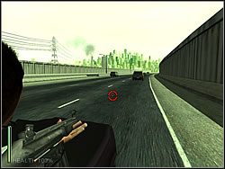 Znowu wracasz do samochodu - [Ghost] The Freeway - Chase Morpheus | Enter The Matrix - Enter The Matrix - poradnik do gry