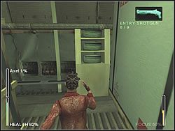 Ruszaj przez kolejne przejścia do przodu samolotu - [Niobe] The Airport - Agent on Board | Enter The Matrix - Enter The Matrix - poradnik do gry