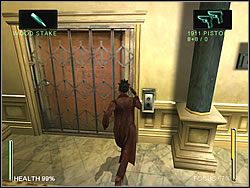 Gdy pozostanie po nich tylko wspomnienie, skorzystaj z drzwi na prawo by przejść dalej dłuższym korytarzem - [Niobe] The Chateau - Persephones Bedroom | Enter The Matrix - Enter The Matrix - poradnik do gry