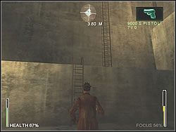 Ruszaj przejściem z prawej, zeskakując na sam dół - [Niobe] The Power Plant - Reactor Foundation | Enter The Matrix - Enter The Matrix - poradnik do gry