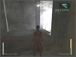 Ruszaj dalej w prawo, wspinając się po ścianach tworzących cos w rodzaju drabiny - [Niobe] The Power Plant - Reactor Foundation | Enter The Matrix - Enter The Matrix - poradnik do gry