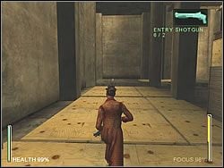 Okolica roi się od snajperów - czym prędzej biegnij w lewo, zasłaniając się przeszkodami - [Niobe] The Power Plant - Reactor Foundation 2 | Enter The Matrix - Enter The Matrix - poradnik do gry