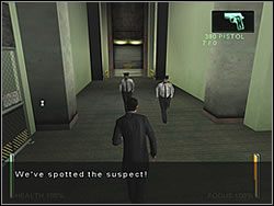 Nie walcz z nimi, po prostu staraj siebie ciągle w prawo, aż do chwili, gdy spotkasz dwójkę strażników pilnujących wielkich wrót - [Ghost] The Post Office - Epicenter | Enter The Matrix - Enter The Matrix - poradnik do gry