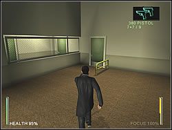 Spotkasz w nim dwóch ochroniarzy i dwóch cywili - nie rób im krzywdy - [Ghost] The Post Office - Redirected | Enter The Matrix - Enter The Matrix - poradnik do gry