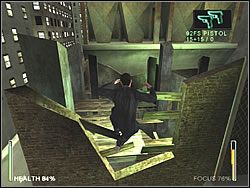 Zregeneruj zdrowie i zacznij biec przed siebie po pomarańczowych dachach - [Ghost] City Rooftops - Answer the Phone | Enter The Matrix - Enter The Matrix - poradnik do gry