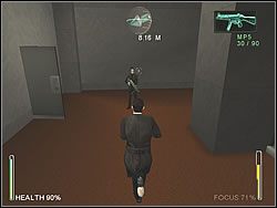 Jeszcze tylko ostatnia prosta i na końcu drogi spotkasz Sorena - [Ghost] The Airport - Terminal | Enter The Matrix - Enter The Matrix - poradnik do gry