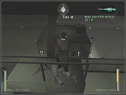 Zaczynasz misje w wieży kontrolnej, mając na widoku snajpera - [Ghost] The Airport - Control Tower | Enter The Matrix - Enter The Matrix - poradnik do gry