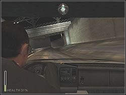 Jedź za nim i staraj siego nie zgubić, uradzając w jakiś mur czy inną przeszkodę - [Ghost] The Aqueduct - Retrieving Axel | Enter The Matrix - Enter The Matrix - poradnik do gry