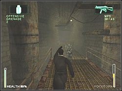 Tam skręć w lewo - [Ghost] The Sewers - Waterway | Enter The Matrix - Enter The Matrix - poradnik do gry