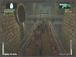 Postaraj się nie spać w otchłań - [Ghost] The Sewers - Waterway | Enter The Matrix - Enter The Matrix - poradnik do gry