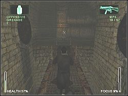 Czym prędzej się cofnij, pod samą ścianę - [Ghost] The Sewers - Waterway | Enter The Matrix - Enter The Matrix - poradnik do gry