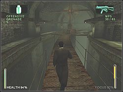 Znajdziesz się w sali wentylacyjnej - [Ghost] The Sewers - Breathing Room | Enter The Matrix - Enter The Matrix - poradnik do gry