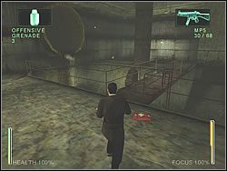 Zejdź po drabinie w dół - [Ghost] The Sewers - Malachi and Bane | Enter The Matrix - Enter The Matrix - poradnik do gry