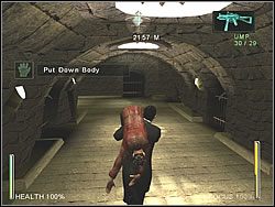 Dostaniesz w końcu informację, że musisz tak ich atakować, by znaleźli się pod jedną z cel - [Ghost] The Chateau - Cain and Abel | Enter The Matrix - Enter The Matrix - poradnik do gry