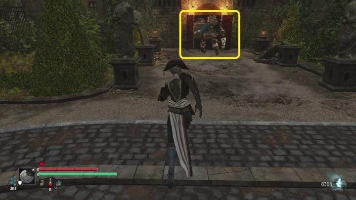 Na końcu obu tras traficie na plac z Taranem posągowym - Steelrising: Więzień Bastylii (The Prisoner in the Bastille) - solucja, opis przejścia - Steelrising - poradnik do gry