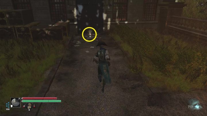 Przeczytajcie list, który znajduje się w ogrodzie po prawej stronie, przed niebieskimi drzwiami - Steelrising: Pochodzenie (Origins) - solucja, opis przejścia - Steelrising - poradnik do gry