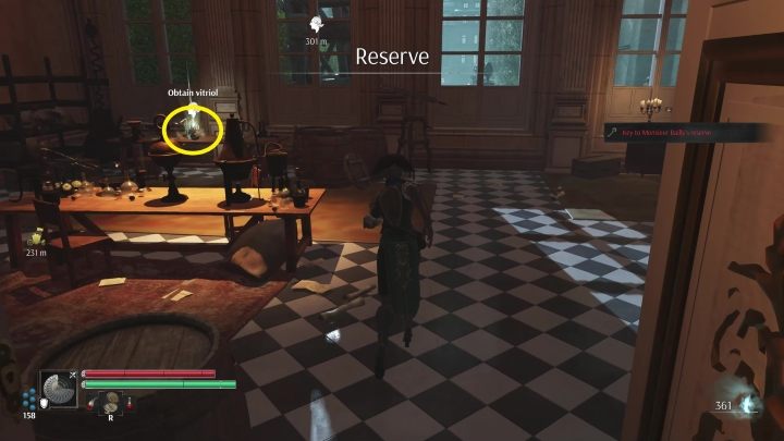 Po lewej stronie pomieszczenia znajduje się potrzebny Wam vitriol - Steelrising: Latarnie umarłych (The lanterns of the dead) - solucja, opis przejścia - Steelrising - poradnik do gry