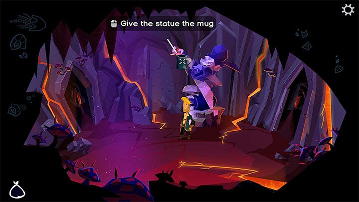 Wesoła małpa (Jolly Monkey) - Użyjcie na niej kubka na grog (Empty Grog Mug) - Return to Monkey Island: Odnalezienie LeChucka (Find LeChuck) w części 5 - solucja, opis przejścia - Return to Monkey Island - poradnik do gry