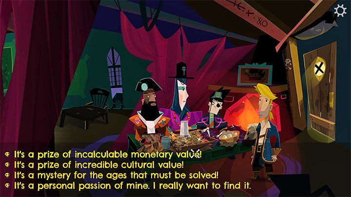 Udajcie się w prawo żeby porozmawiać z młodymi przywódcami piratów (Pirate Leaders) - Return to Monkey Island: Spotkanie z przywódcami piratów (Talk to pirate leaders) - solucja, opis przejścia - Return to Monkey Island - poradnik do gry