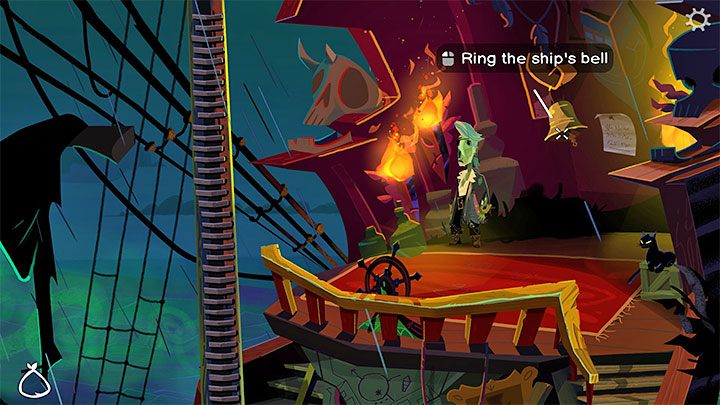 Celem tym możecie zająć się przed wygraniem ponowionego głosowania lub już po nim - Return to Monkey Island: Dopłynięcie do Małpiej Wyspy (Sail to Monkey Island) - solucja, opis przejścia - Return to Monkey Island - poradnik do gry