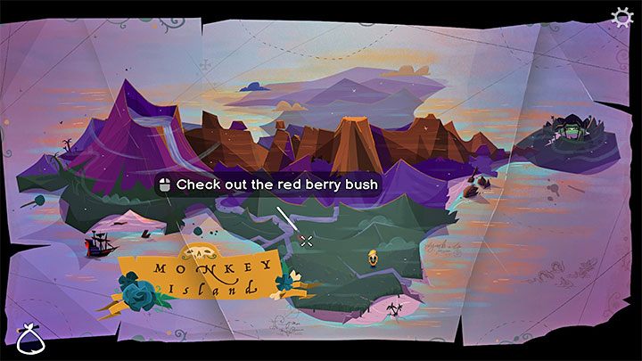 Ogólne założenia są zawsze takie same - musicie rozpoczynąć w punkcie 1 z mapy, tzn - Return to Monkey Island: Znalezienie Sekretu z mapy (Follow LeChucks map to the Secret) - solucja, opis przejścia - Return to Monkey Island - poradnik do gry