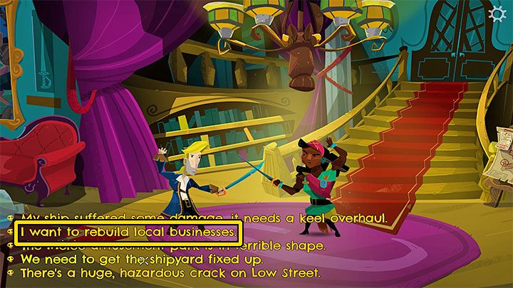 Potrzebna Wam będzie unikalna książka z kawałami i zdobycie jej nie jest łatwe - Return to Monkey Island: Złoty klucz Brrr Muda Island (Brrr Muda Island Golden Key) - solucja, opis przejścia - Return to Monkey Island - poradnik do gry
