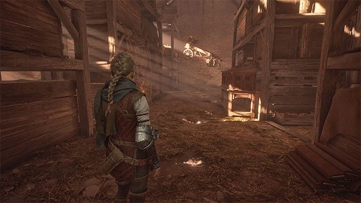 Pozyskanie tego sekretu jest możliwe podczas badania stodoły w forcie (tej z wiszącą balistą) - Plague Tale Requiem: Rozdział 3 (Brzemię krwi) - lista sekretów - A Plague Tale Requiem - poradnik do gry