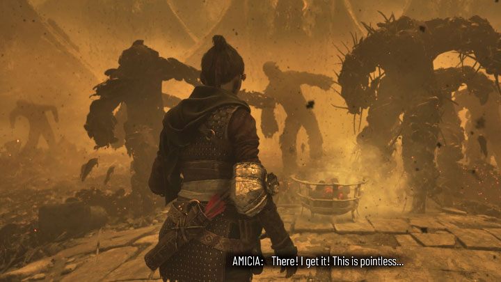 Pomyślna obrona będzie coraz trudniejsza i okaże się, że jest ona pozbawiona sensu - Plague Tale Requiem: Finałowa konfrontacja z Hugo - solucja, opis przejścia - A Plague Tale Requiem - poradnik do gry
