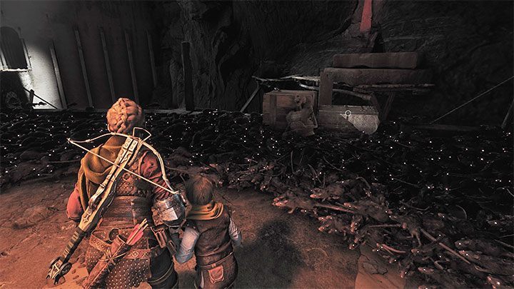 Wagonik możecie przepychać, ale tylko po szynach - Plague Tale Requiem: Rozdział 11 (Kołyska stuleci) - lista sekretów - A Plague Tale Requiem - poradnik do gry