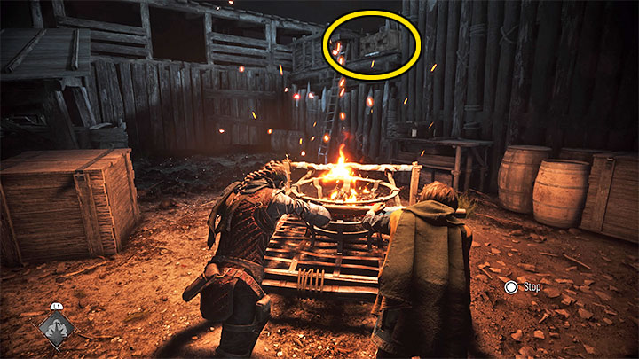 Przepchnijcie wózek na kółkach w lewo, czyli do opcjonalnego obszaru - Plague Tale Requiem: Sekretne skrzynie z rozdziału 4 (Obowiązek opiekunki) - lista - A Plague Tale Requiem - poradnik do gry
