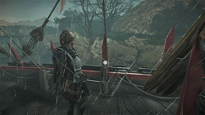Kolejne zadanie to podniesienie żagla - Plague Tale Requiem: Dotarcie do łodzi Sophii (Reach Sophias boat) - solucja, opis przejścia - A Plague Tale Requiem - poradnik do gry