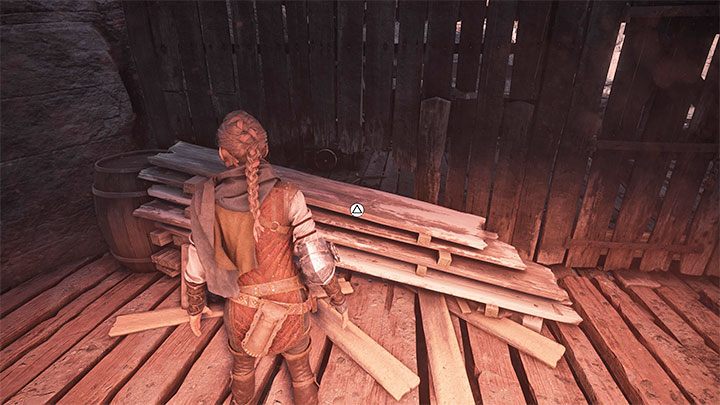 Zabierzcie z kosza kijek, podpalcie go i wkroczcie do obszaru ze szczurami - Plague Tale Requiem: Znalezienie drogi do łodzi (Find a way to reach the boat) - solucja, opis przejścia - A Plague Tale Requiem - poradnik do gry