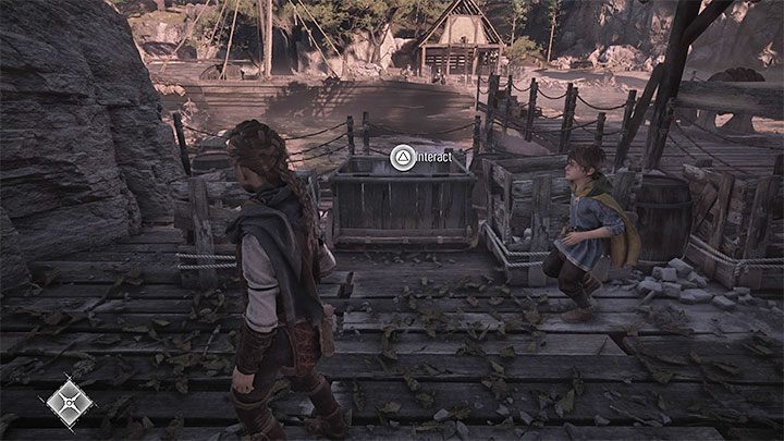 Rozejrzyjcie się po obrzeżach aktualnej lokacji - Plague Tale Requiem: Znalezienie drogi do łodzi (Find a way to reach the boat) - solucja, opis przejścia - A Plague Tale Requiem - poradnik do gry
