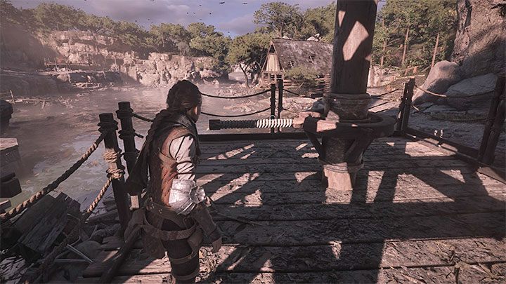 W kolejnym obszarze trzeba dotrzeć do obrotowego mechanizmu - używanie go doprowadzi do przemieszczania platformy - Plague Tale Requiem: Znalezienie drogi do łodzi (Find a way to reach the boat) - solucja, opis przejścia - A Plague Tale Requiem - poradnik do gry
