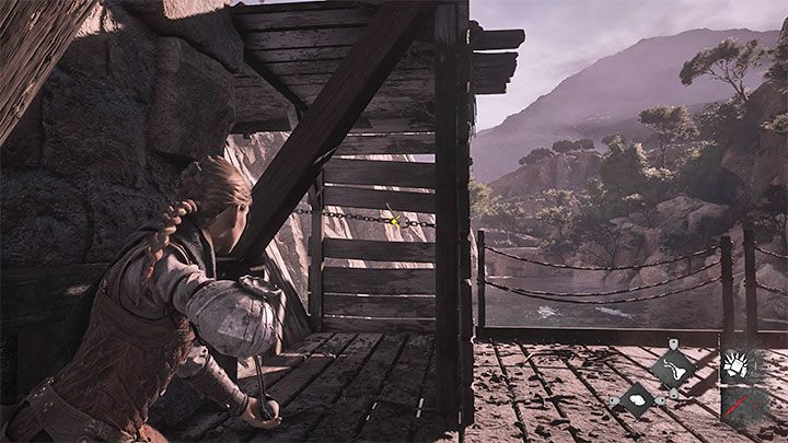 Musicie teraz powrócić do poprzedniej lokacji - Plague Tale Requiem: Znalezienie drogi do łodzi (Find a way to reach the boat) - solucja, opis przejścia - A Plague Tale Requiem - poradnik do gry