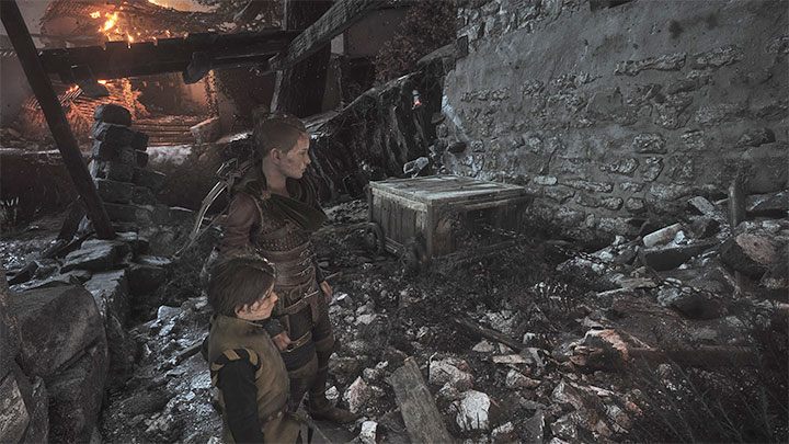 Musicie przedostać się na przeciwległy koniec obszaru z żołnierzami i szczurami - Plague Tale Requiem: Dotarcie do portu (Reach the port) - solucja, opis przejścia - A Plague Tale Requiem - poradnik do gry
