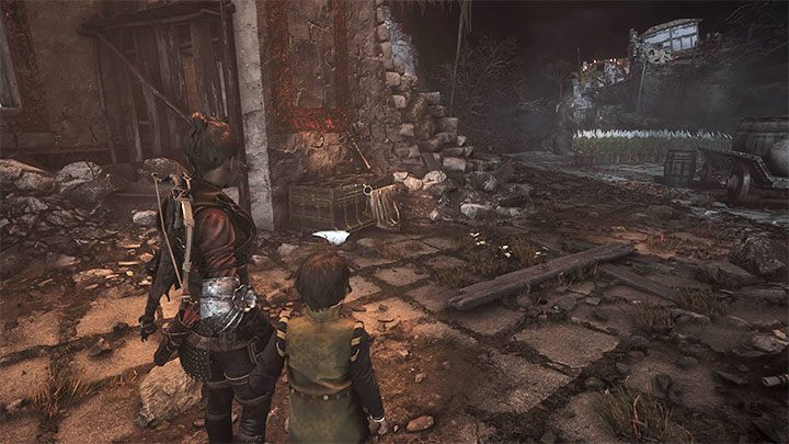 W nowym obszarze spotkacie m - Plague Tale Requiem: Dotarcie do portu (Reach the port) - solucja, opis przejścia - A Plague Tale Requiem - poradnik do gry