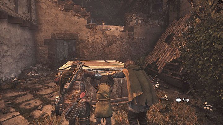 Kontynuujcie eksplorację zrujnowanych budynków - Plague Tale Requiem: Dotarcie do portu (Reach the port) - solucja, opis przejścia - A Plague Tale Requiem - poradnik do gry