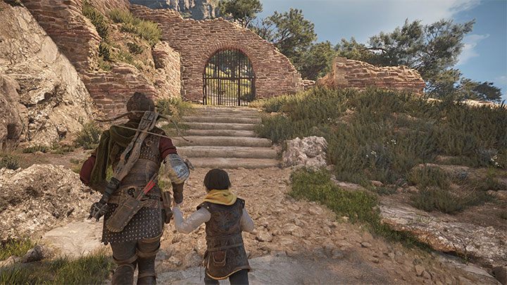 Nowy cel podróży to sanktuarium w górach - Plague Tale Requiem: Eksploracja wyspy (Explore the island) - solucja, opis przejścia - A Plague Tale Requiem - poradnik do gry