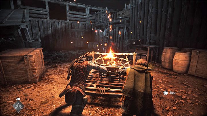 Wózek możecie przepchnąć w 2 miejsca - Plague Tale Requiem: Znalezienie łodzi Zakonu (Find the Orders boat) - solucja, opis przejścia - A Plague Tale Requiem - poradnik do gry