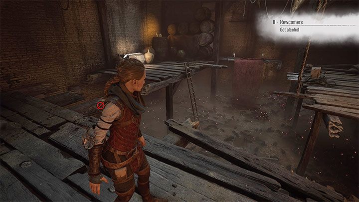 Musicie zbadać dwie alkowy - Plague Tale Requiem: Wydostanie się z podziemi areny (Exit the arenas underground) - solucja, opis przejścia - A Plague Tale Requiem - poradnik do gry