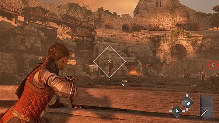 Pozostałych przeciwników możecie omijać lub próbować eliminować (za wyjątkiem tych z nakryciami głowy) - Plague Tale Requiem: Wydostanie się z podziemi areny (Exit the arenas underground) - solucja, opis przejścia - A Plague Tale Requiem - poradnik do gry