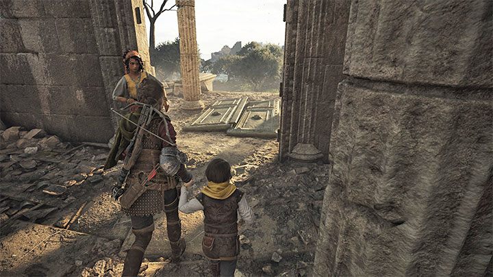 Sekret jest do znalezienia w trakcie podróży w stronę fortu, a konkretnie niedługo po zaliczeniu sceny wyważenia drzwi żyrandolem (powyższy obrazek) - Plague Tale Requiem: Rozdział 10 (Rodowód) - lista sekretów - A Plague Tale Requiem - poradnik do gry